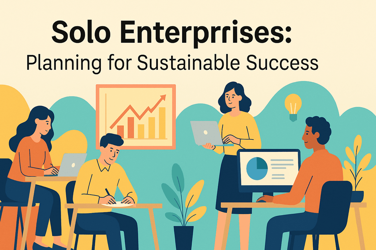 BUILDING SOLO ENTERPRISES: PLANNING FOR SUSTAINABLE SUCCESS